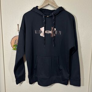 Under Armour Black Rose Gold Hoodie Size M